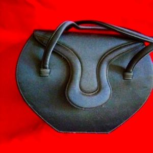 Vintage formal black lady's bag